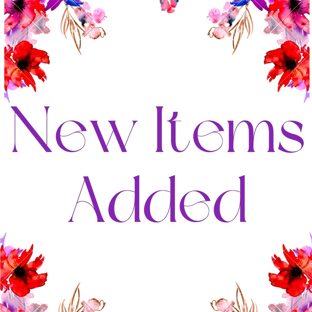 New Items Added!!